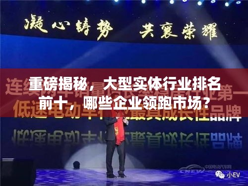 重磅揭秘，大型实体行业排名前十，哪些企业领跑市场？